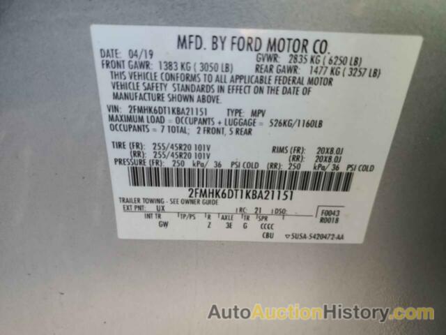 FORD FLEX LIMITED, 2FMHK6DT1KBA21151