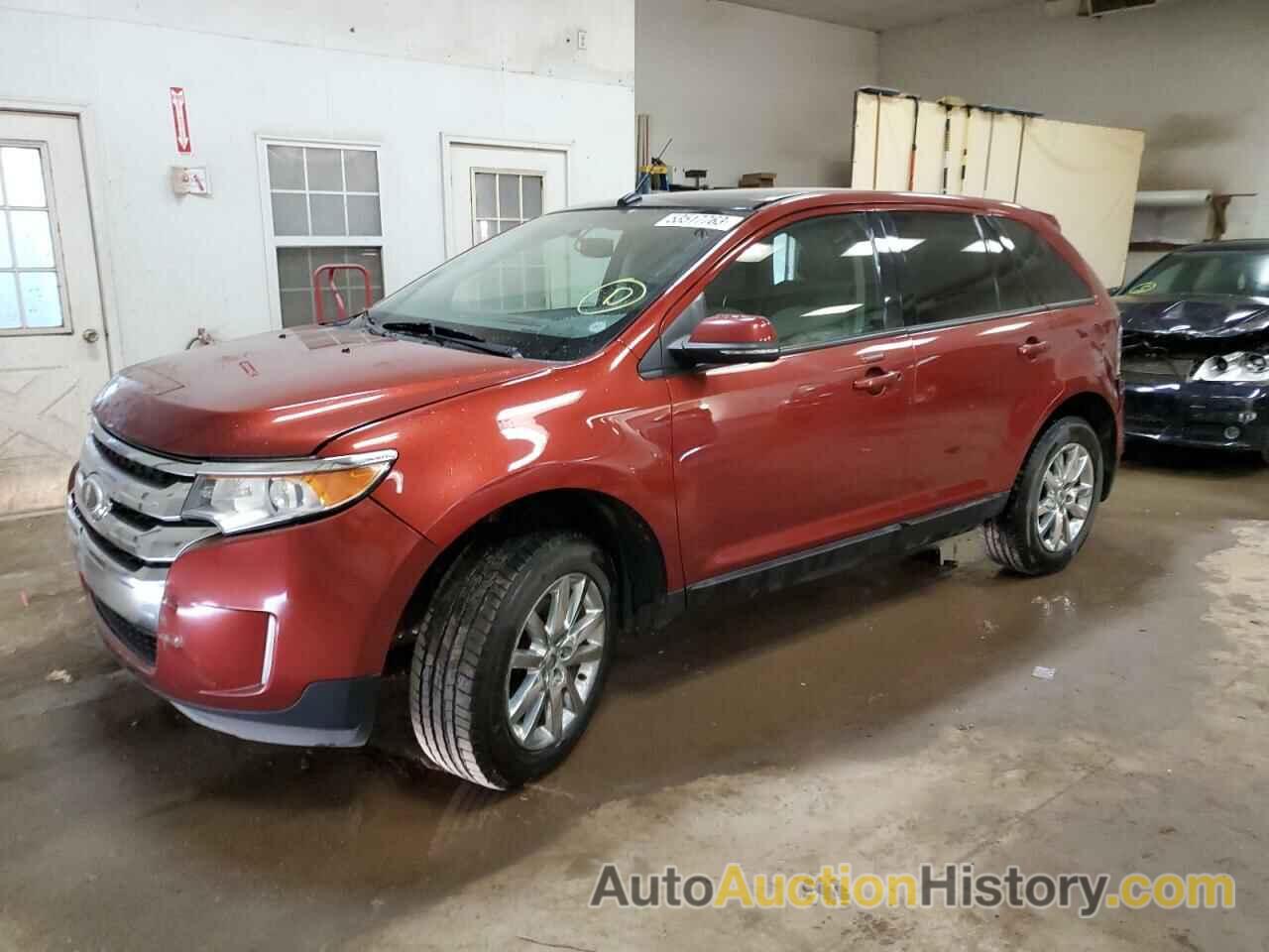 2014 FORD EDGE SEL, 2FMDK4JC4EBA09989