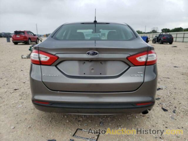 FORD FUSION SE HYBRID, 3FA6P0LU9ER128531