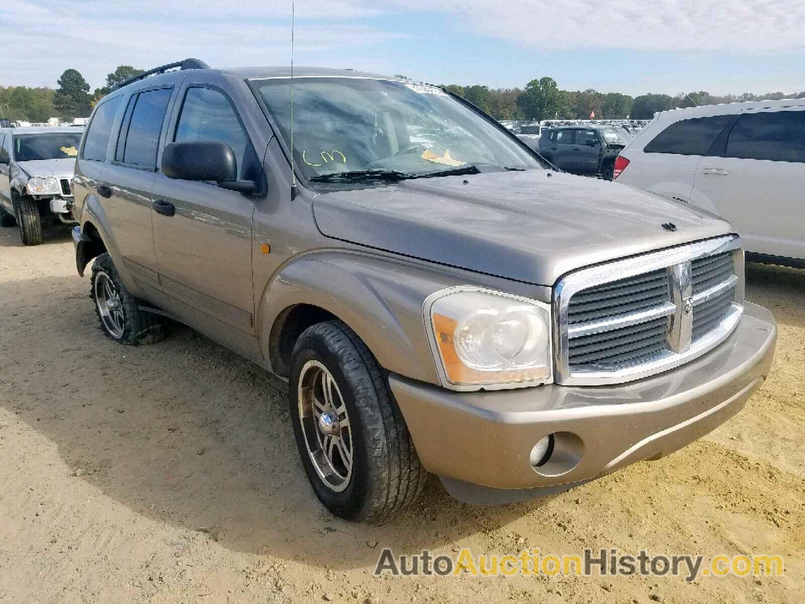 2004 DODGE DURANGO SL SLT, 1D4HB48D14F177447