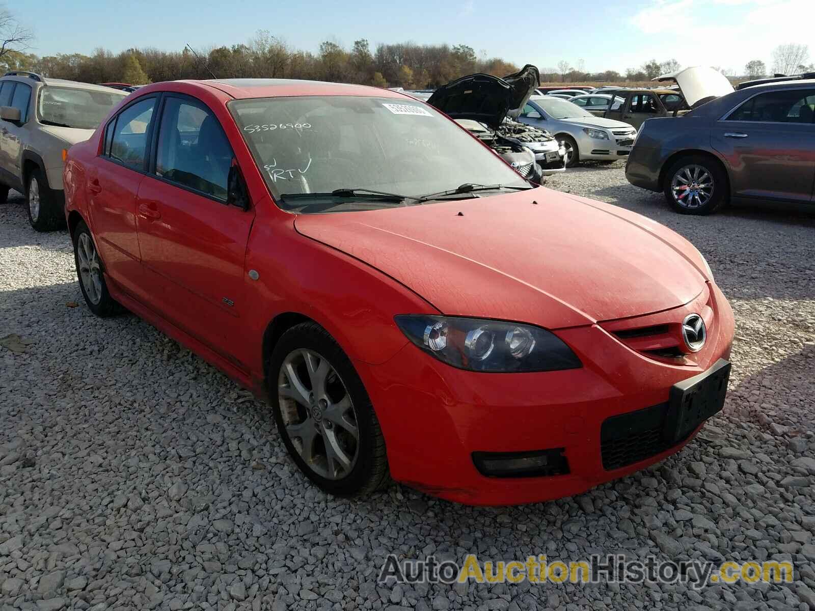 2007 MAZDA 3 S S, JM1BK323671618343