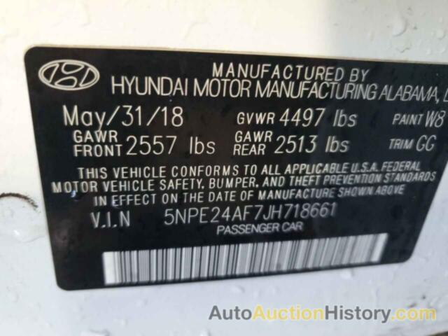 HYUNDAI SONATA SE, 5NPE24AF7JH718661