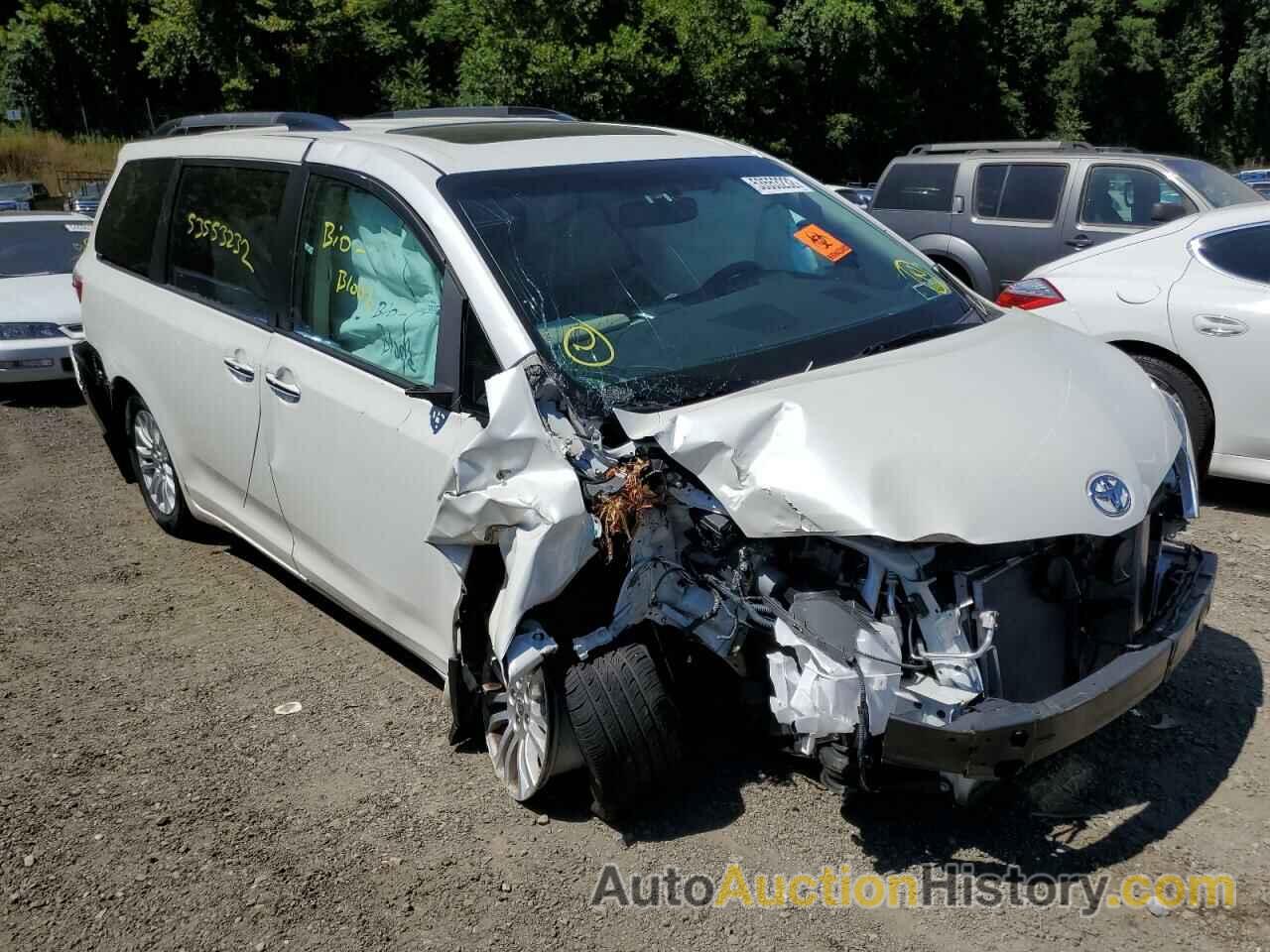 2017 TOYOTA SIENNA XLE, 5TDYZ3DC6HS843207