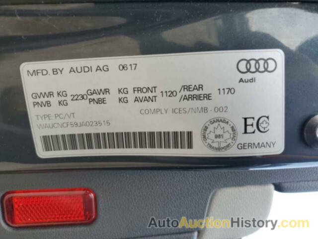 AUDI A5 PRESTIGE, WAUCNCF59JA023515