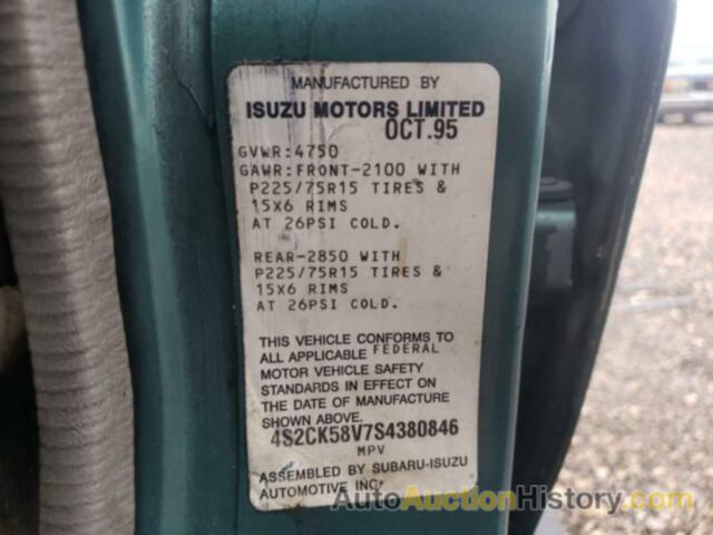 ISUZU RODEO S, 4S2CK58V7S4380846