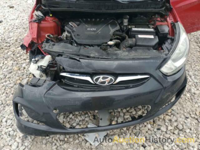 HYUNDAI ACCENT GLS, KMHCT4AE5CU253829