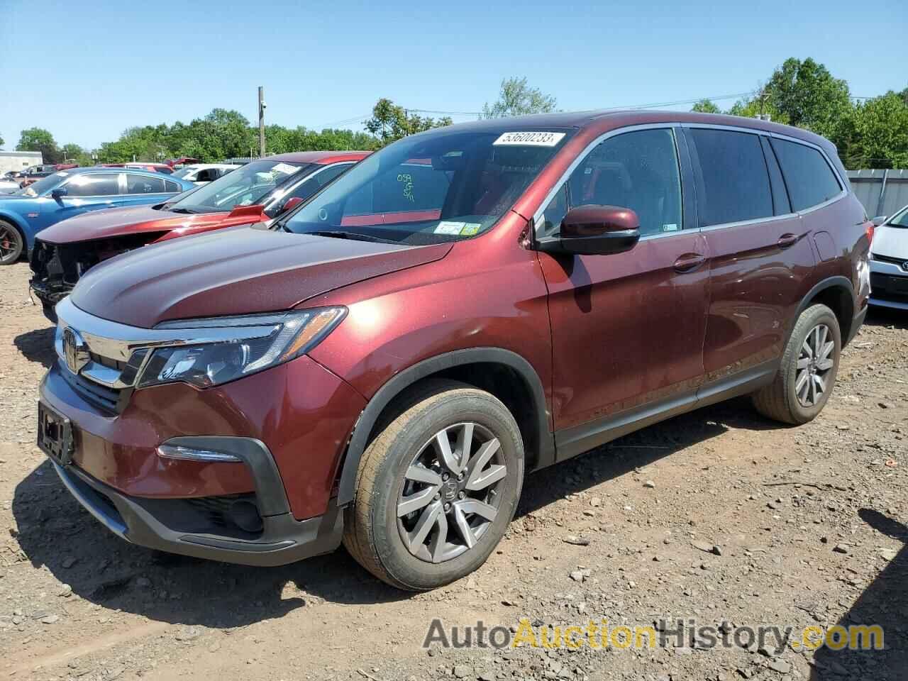 2021 HONDA PILOT EXL, 5FNYF6H58MB054741