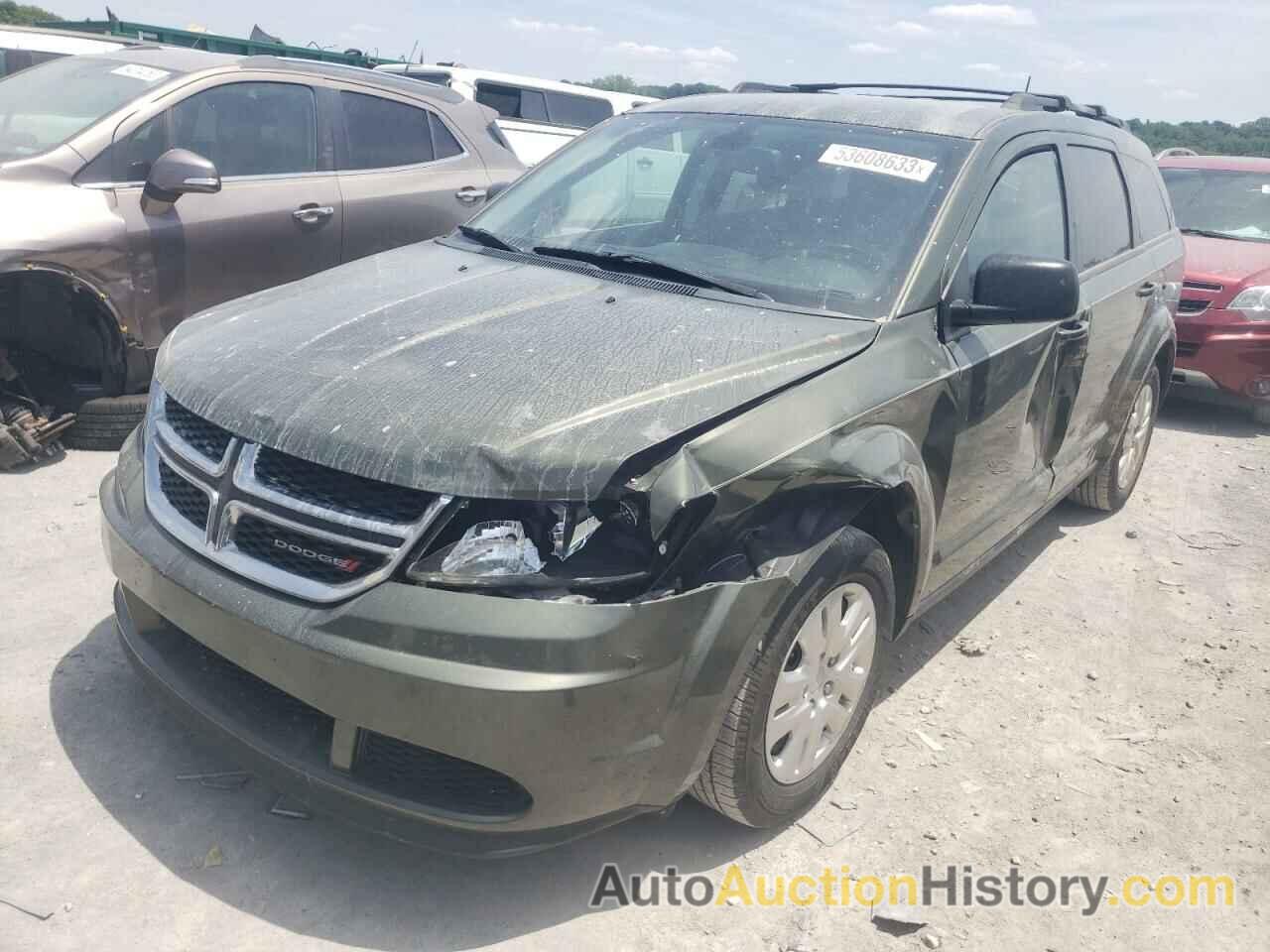 2018 DODGE JOURNEY SE, 3C4PDCAB5JT443995