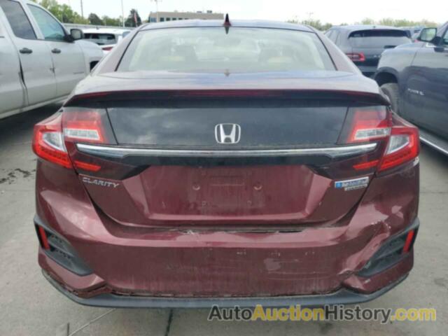 HONDA CLARITY TOURING, JHMZC5F39JC012059