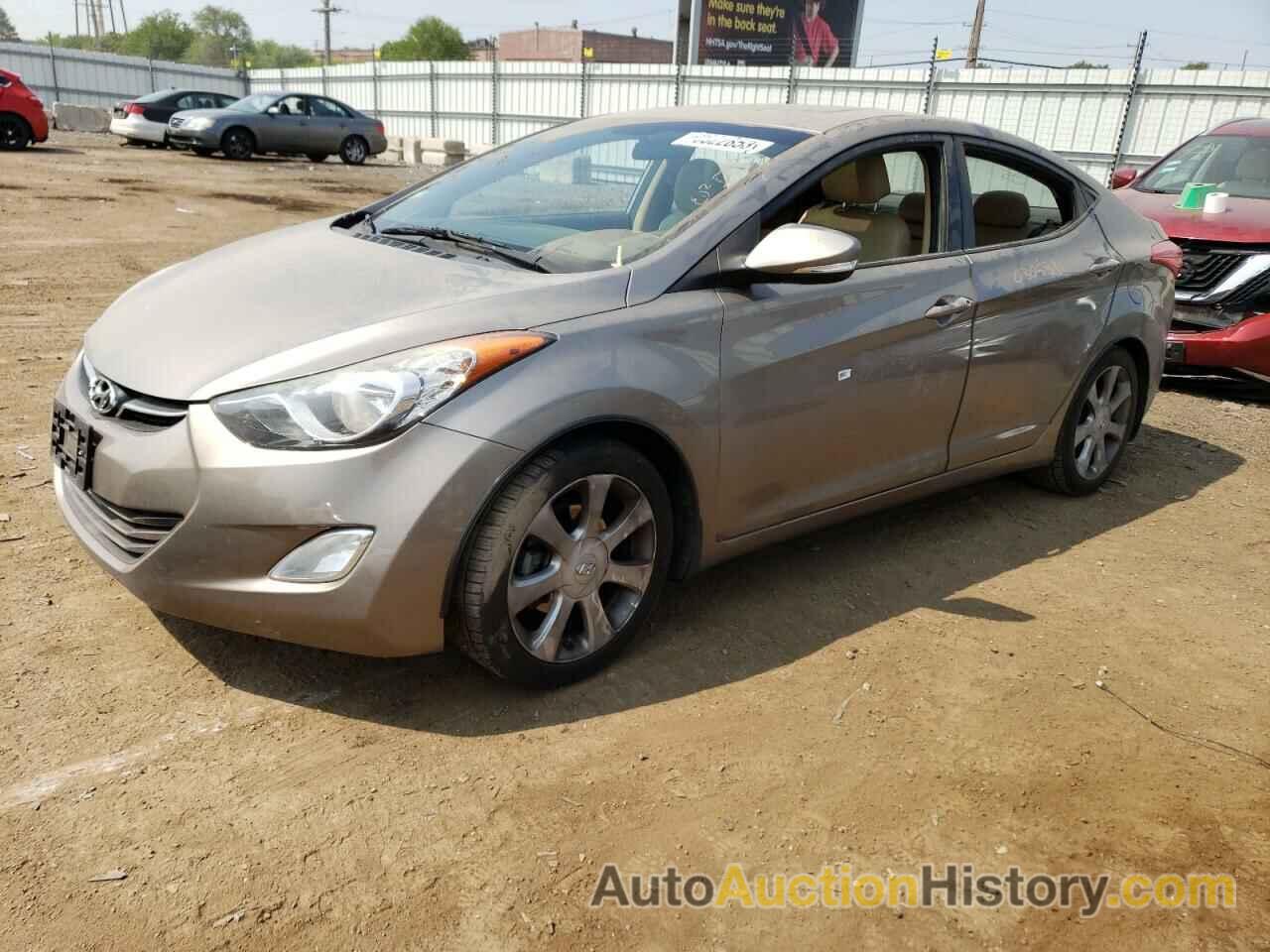 2013 HYUNDAI ELANTRA GLS, 5NPDH4AE3DH219829