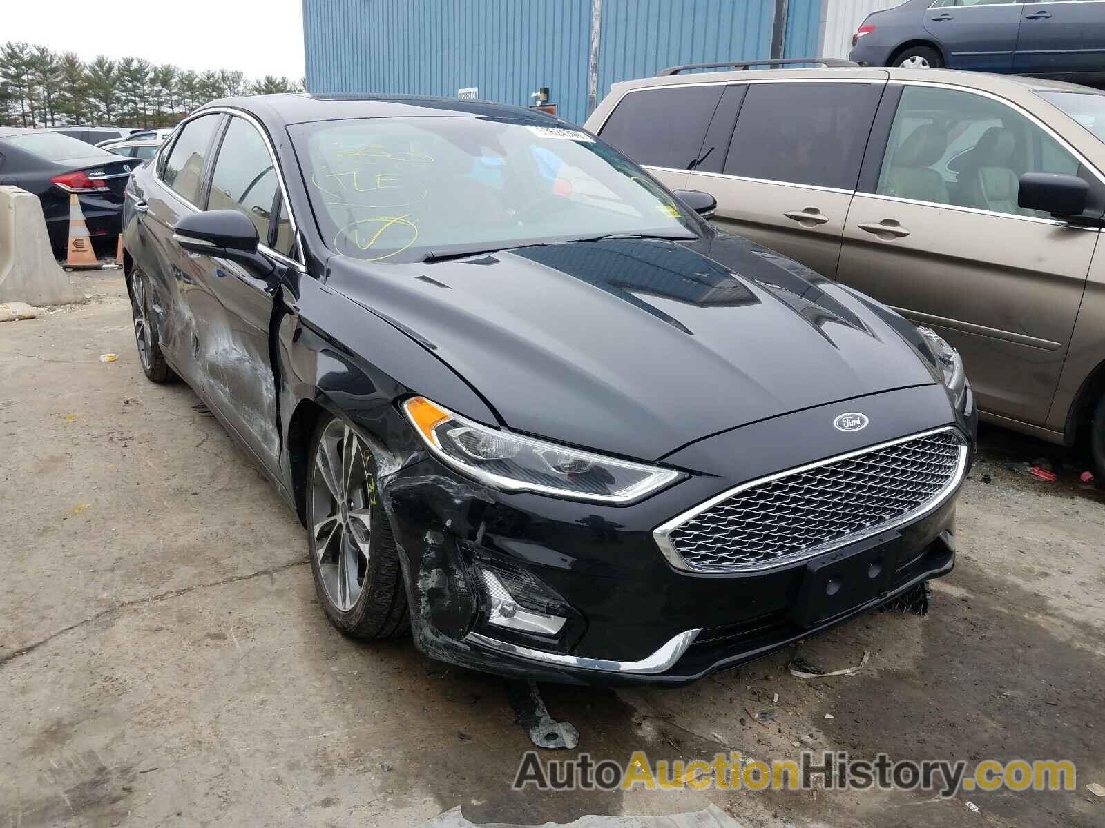 2020 FORD FUSION TITANIUM, 3FA6P0D97LR264602