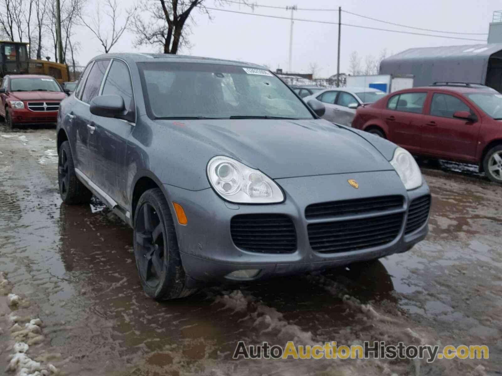 2005 PORSCHE CAYENNE TURBO, WP1AC29P15LA91520