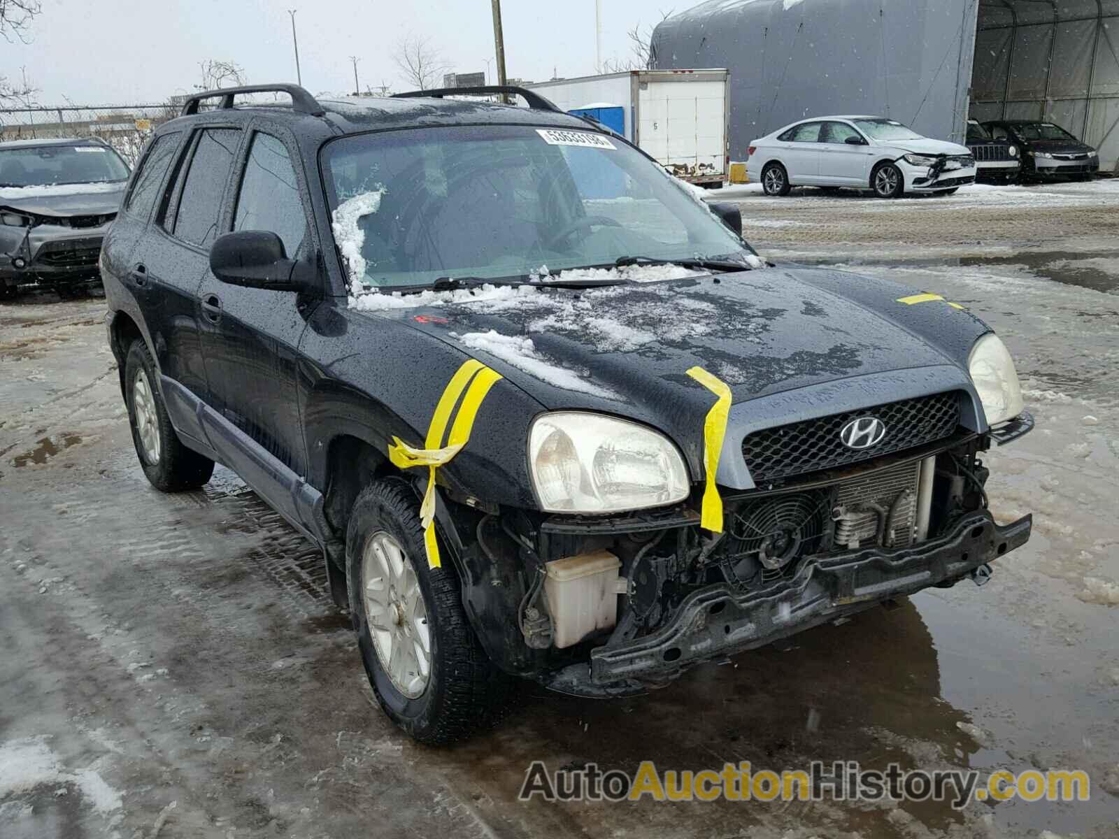 2003 HYUNDAI SANTA FE BASE, KM8SB73DX3U404457