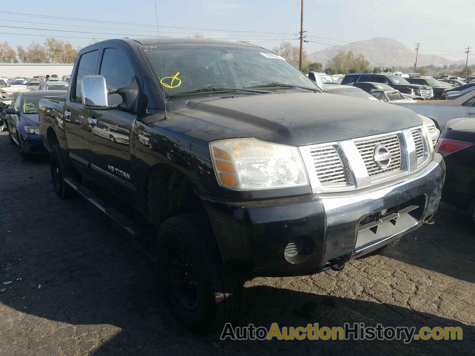 2005 NISSAN TITAN XE XE, 1N6AA07A95N569789