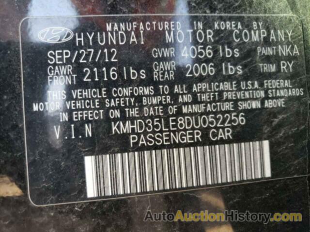 HYUNDAI ELANTRA, KMHD35LE8DU052256