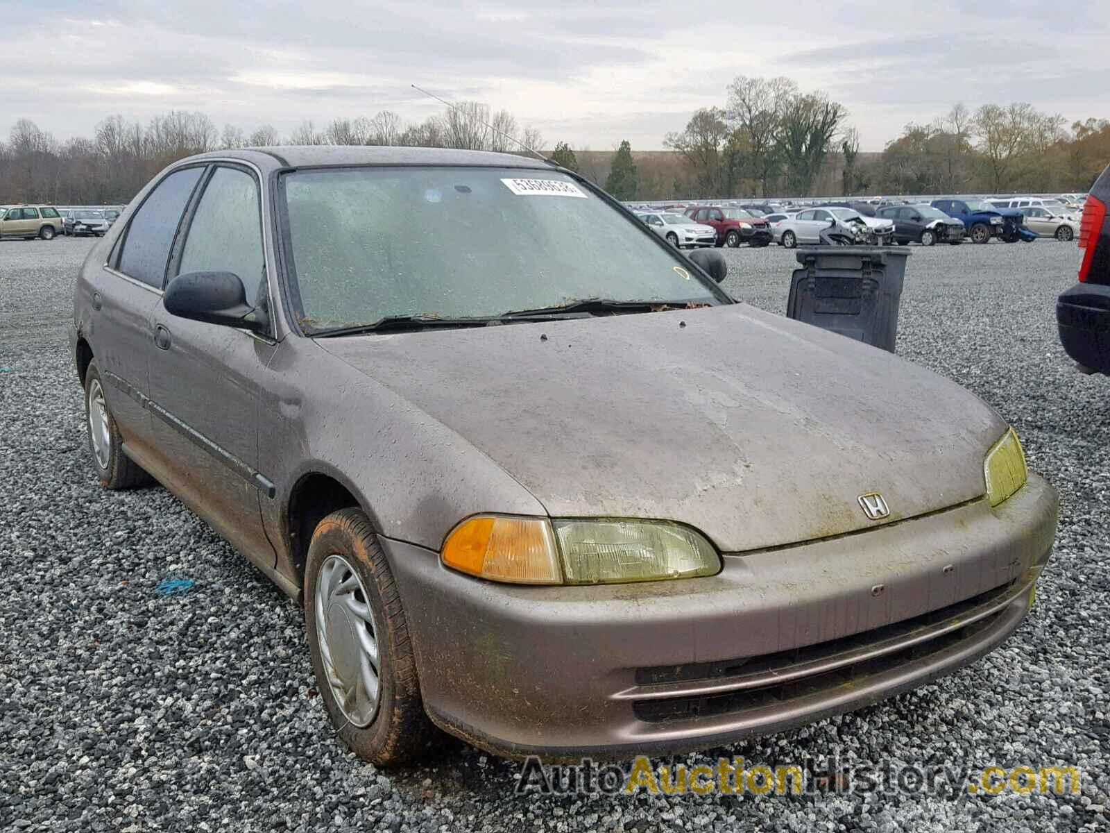 1992 HONDA CIVIC LX, JHMEG8651NS031724