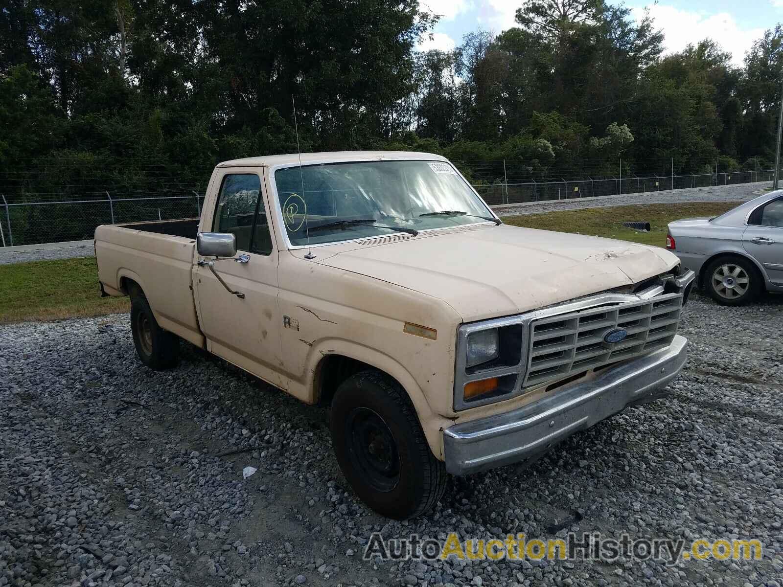 1986 FORD F150, 1FTEF15Y1GLA49774