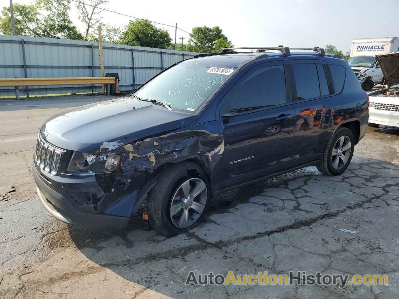 2016 JEEP COMPASS LATITUDE, 1C4NJCEA1GD800766