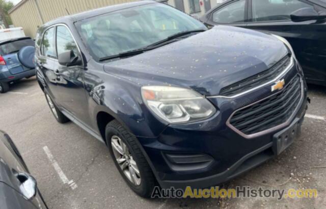 CHEVROLET EQUINOX LS, 2GNFLEEK6G6160305