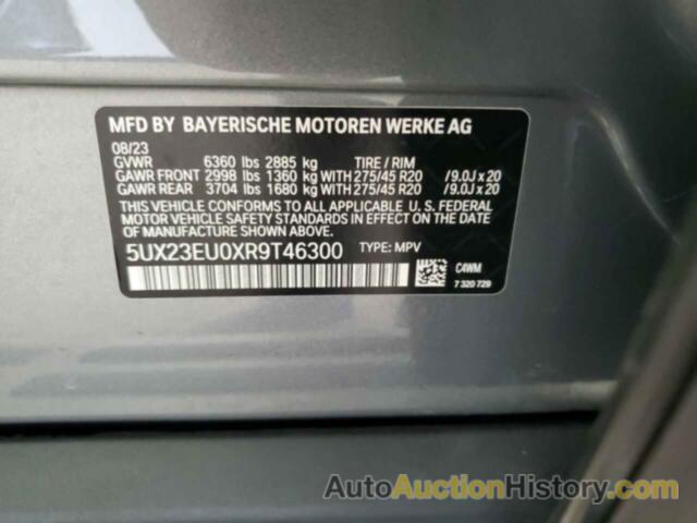 BMW X5 XDRIVE40I, 5UX23EU0XR9T46300
