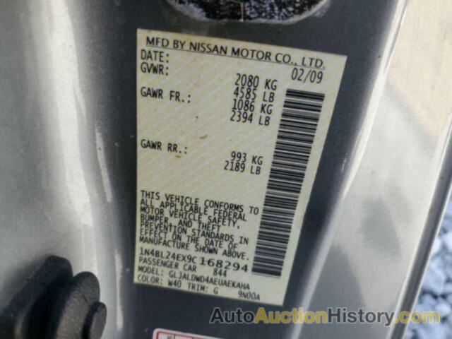 NISSAN ALTIMA 3.5SE, 1N4BL24EX9C168294