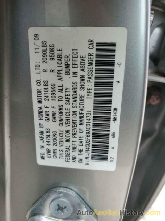 ACURA TSX, JH4CU2F69AC014731