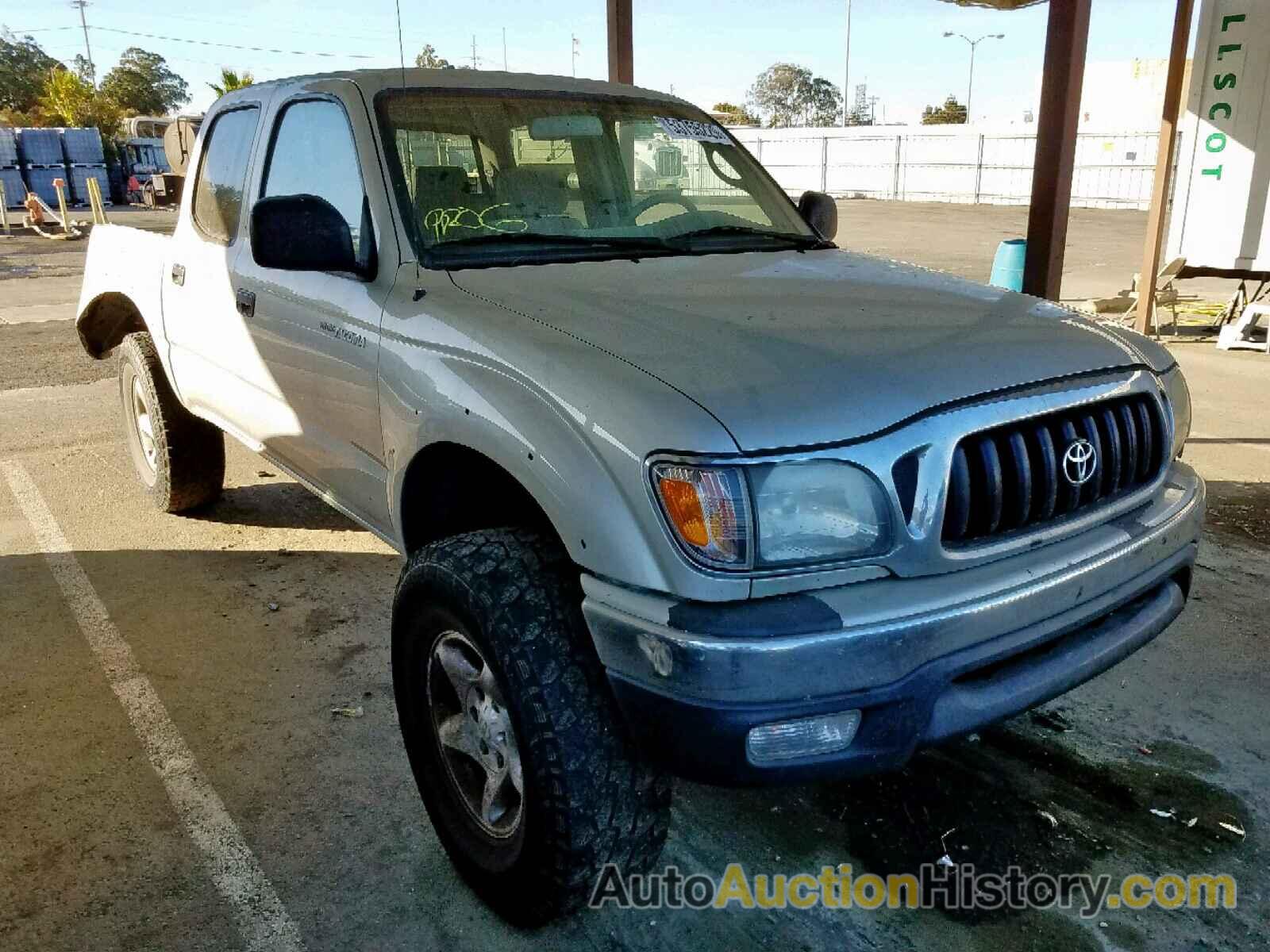 2003 TOYOTA TACOMA DOU DOUBLE CAB PRERUNNER, 5TEGN92N33Z277419