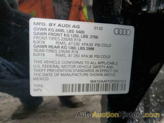 AUDI Q5 PREMIUM 45, WA1GAAFY2P2087634