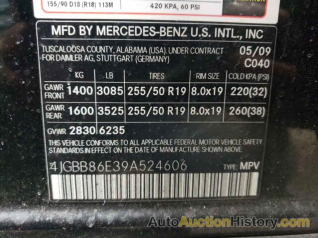 MERCEDES-BENZ M-CLASS 350, 4JGBB86E39A524606