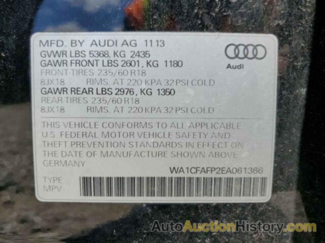 AUDI Q5 PREMIUM, WA1CFAFP2EA061366