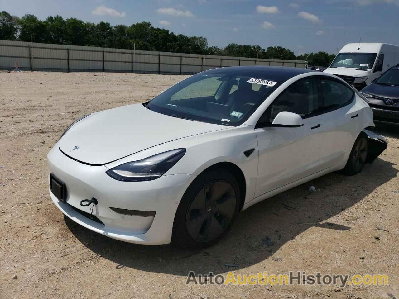 2021 TESLA MODEL 3, 5YJ3E1EA5MF867052