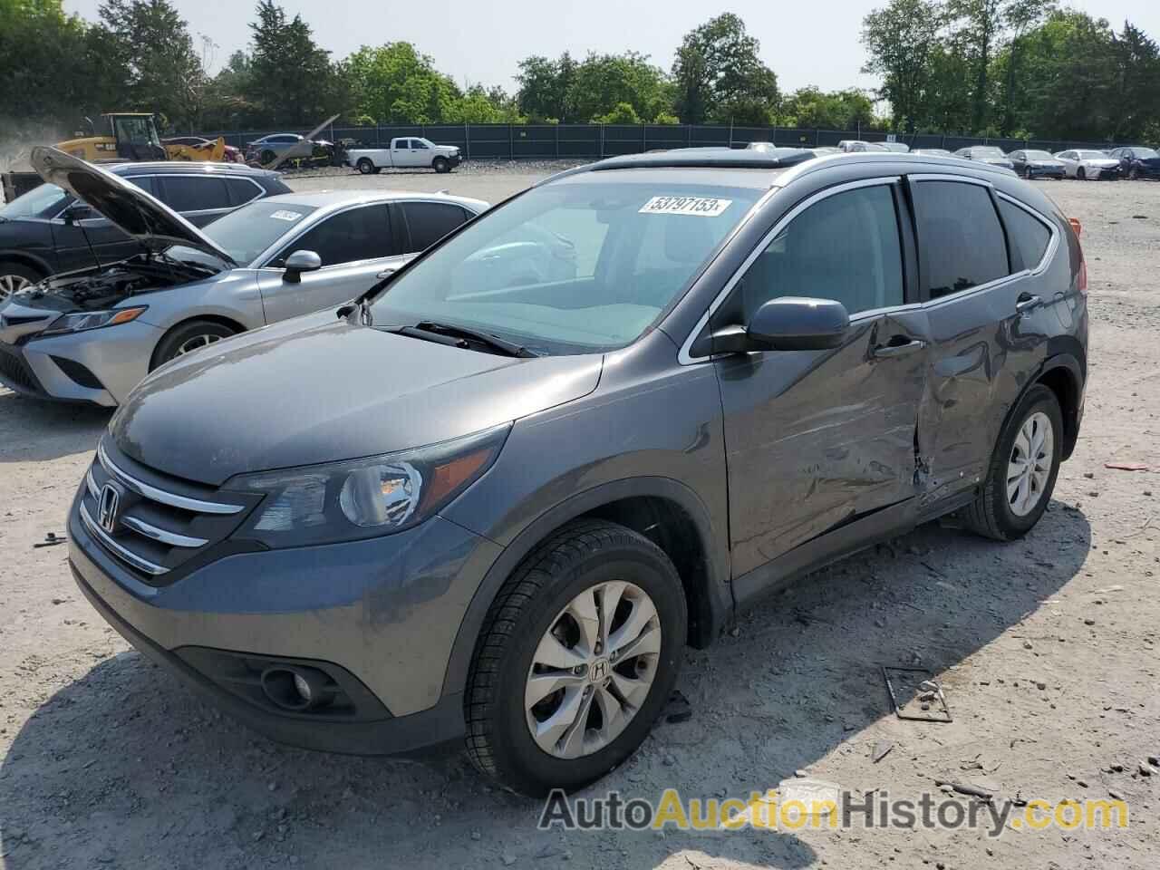 2014 HONDA CRV EXL, 2HKRM4H77EH600707