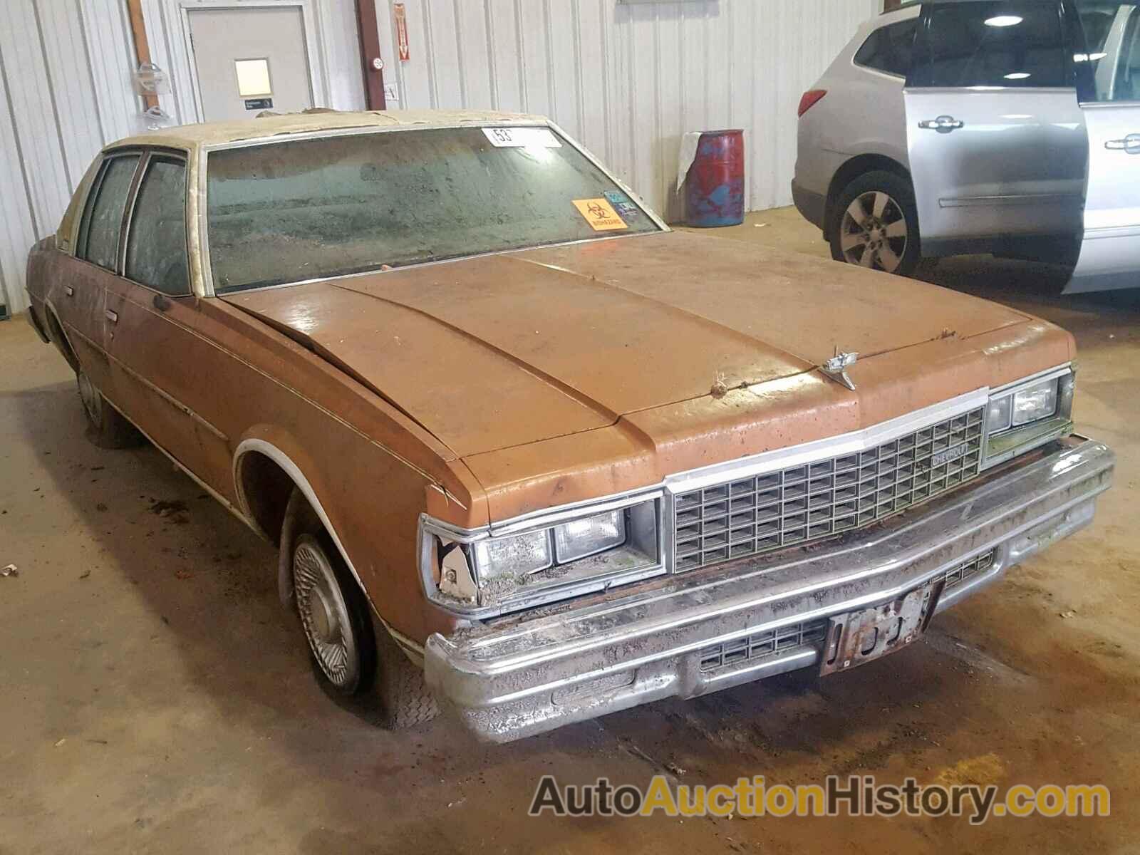 1978 CHEVROLET IMPALA, 1N69U8S143049