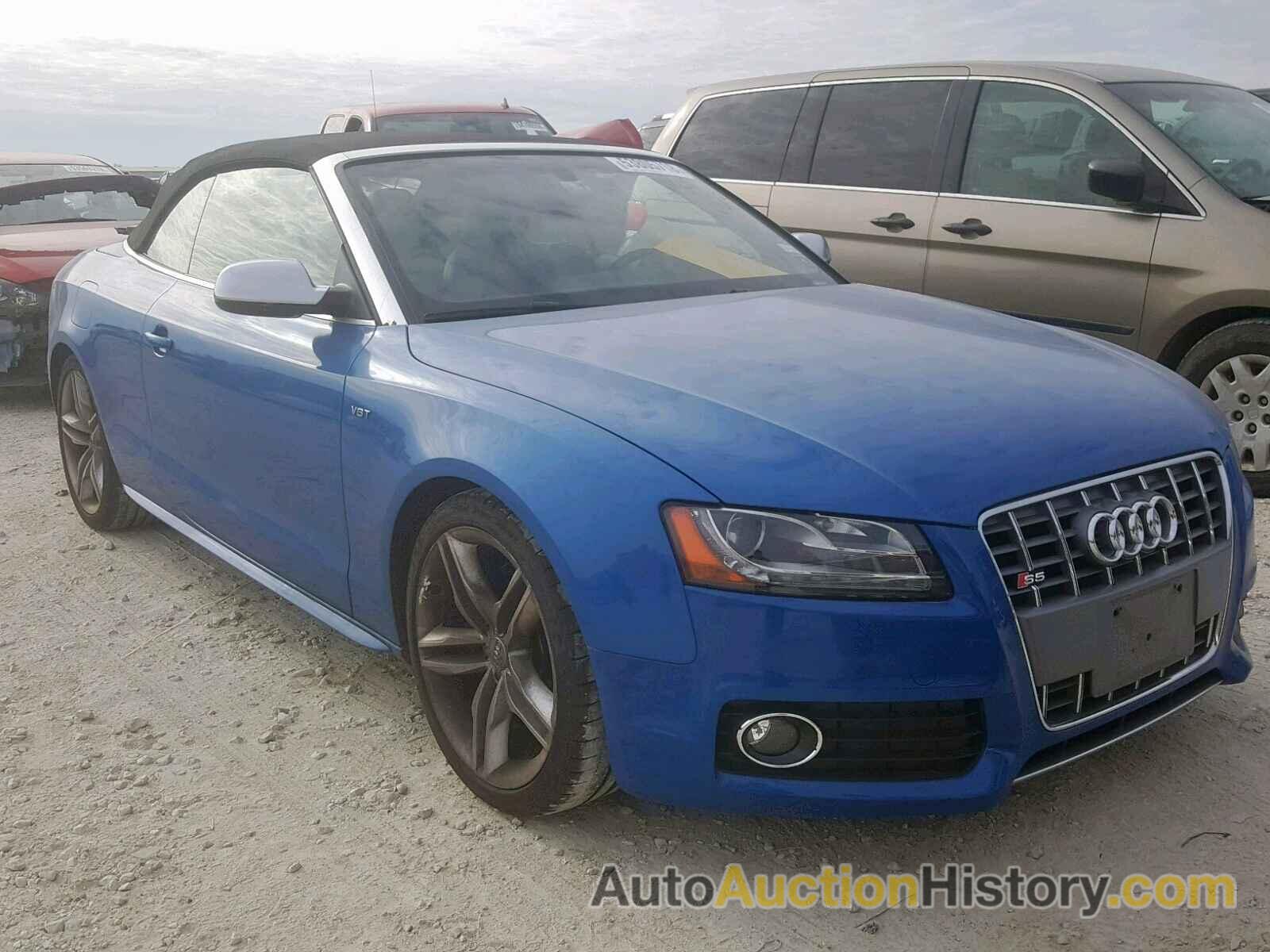 2010 AUDI S5 PRESTIGE, WAUVGAFH2AN010003