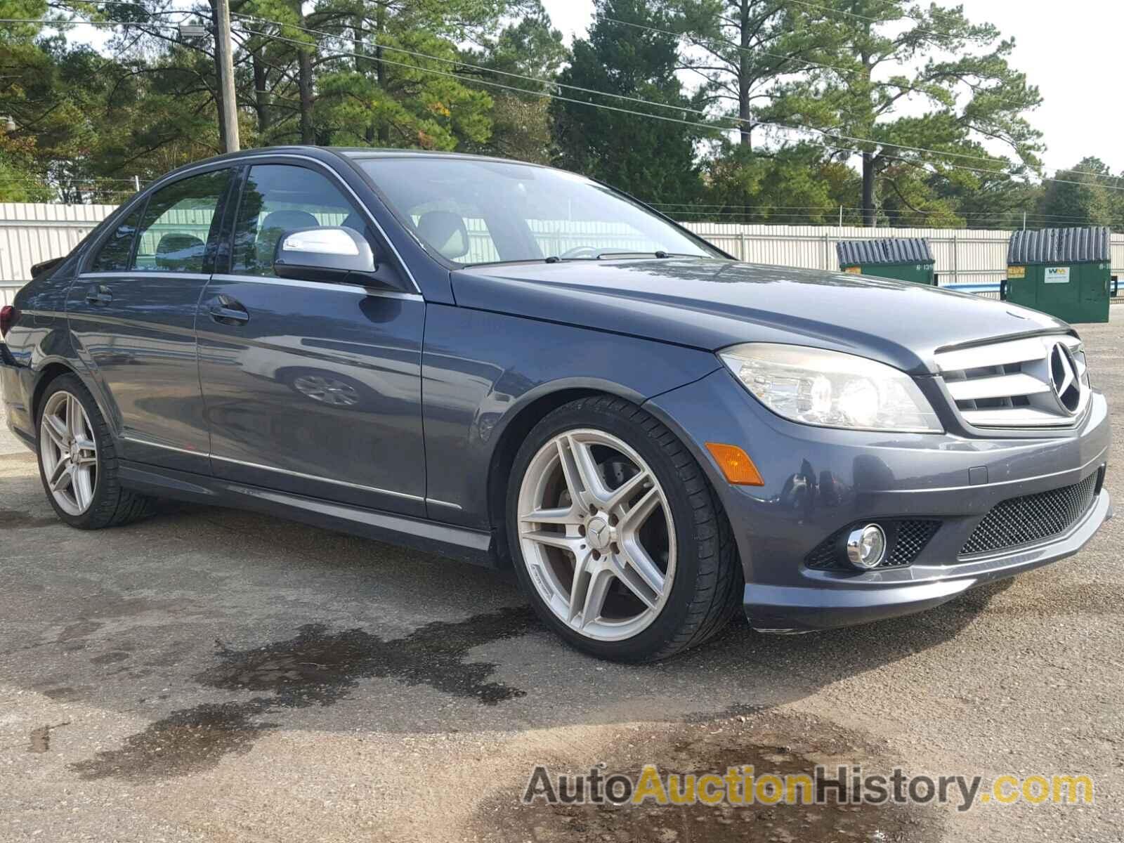 2009 MERCEDES-BENZ C 350, WDDGF56X09R062611