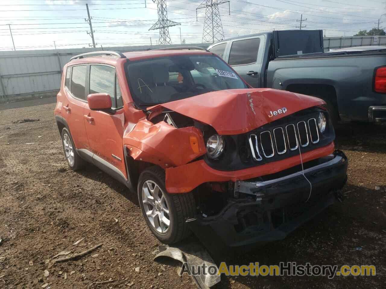 2017 JEEP RENEGADE LATITUDE, ZACCJABB7HPF31703