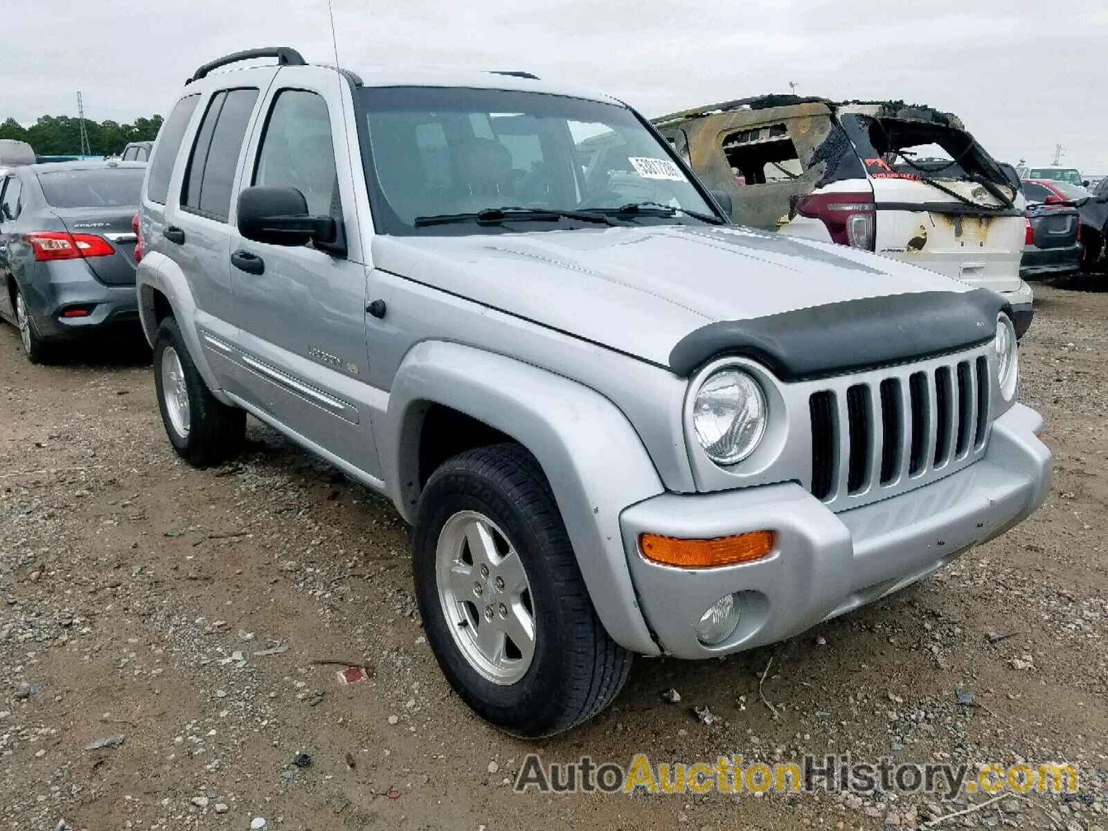 2002 JEEP LIBERTY LI LIMITED, 1J4GL58K12W254609