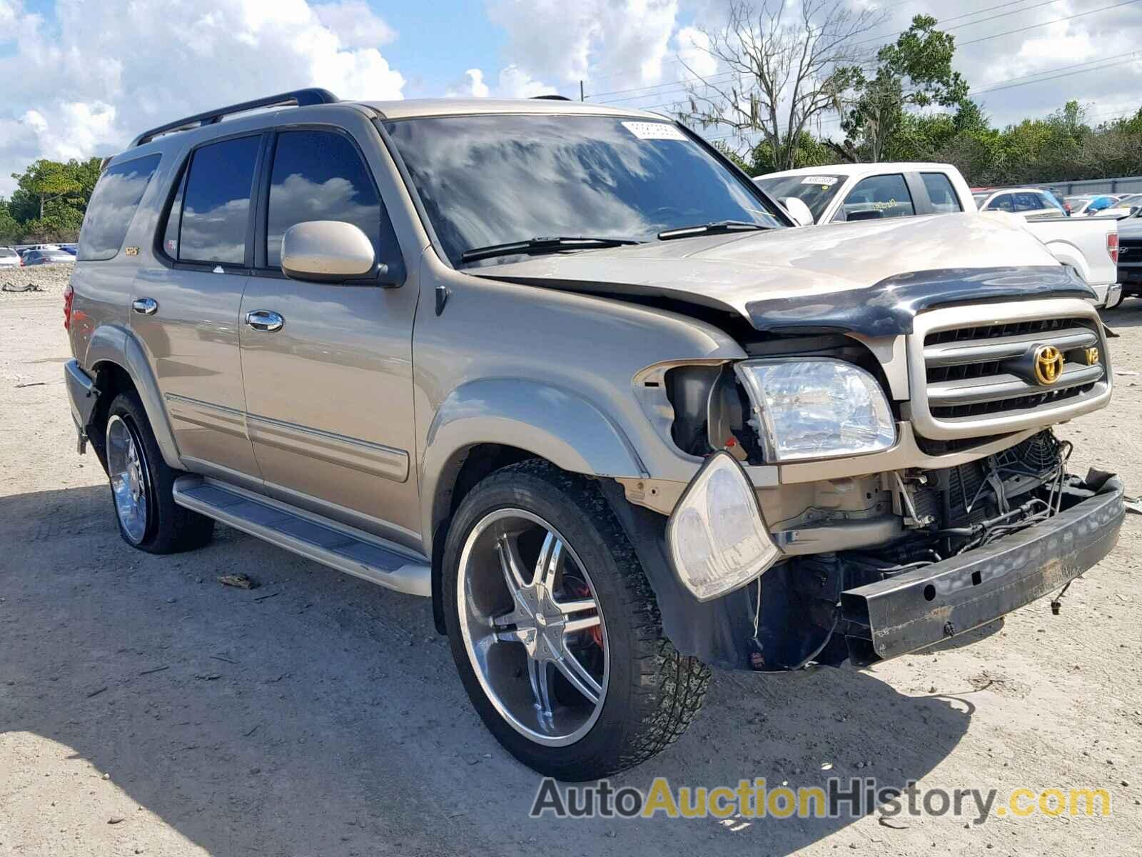 2002 TOYOTA SEQUOIA SR SR5, 5TDBT44A82S066757