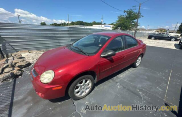 DODGE NEON SXT, 1B3ES56C94D552272