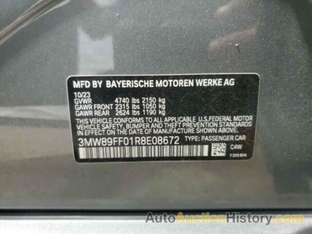 BMW 3 SERIES, 3MW89FF01R8E08672