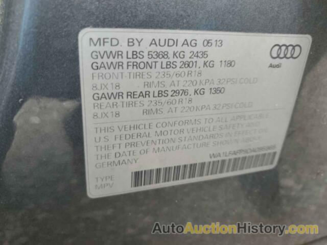 AUDI Q5 PREMIUM PLUS, WA1LFAFP9DA095965