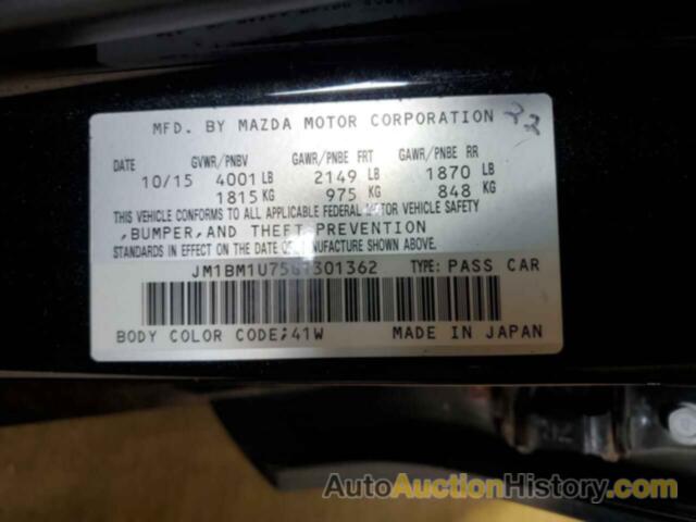 MAZDA 3 SPORT, JM1BM1U75G1301362