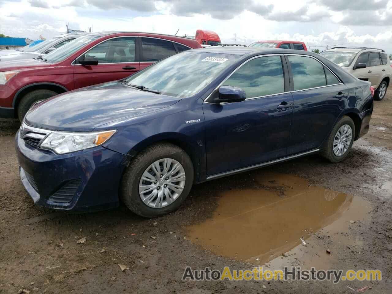 2014 TOYOTA CAMRY HYBRID, 4T1BD1FK0EU138063