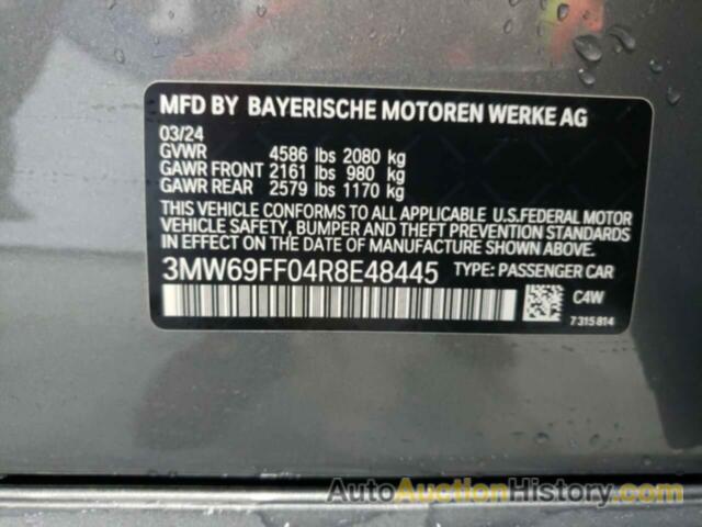 BMW 3 SERIES, 3MW69FF04R8E48445