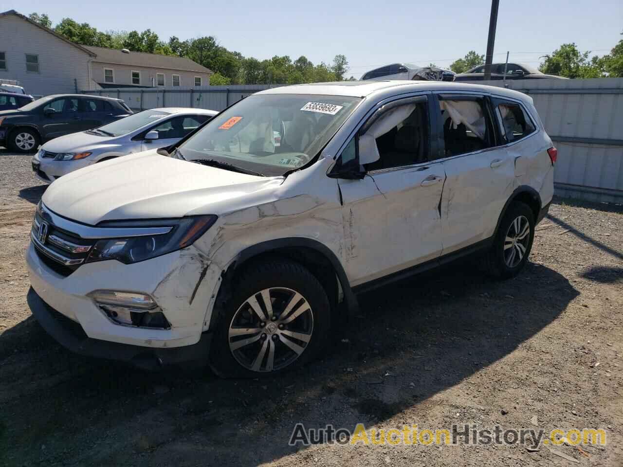 2016 HONDA PILOT EXL, 5FNYF6H59GB029030