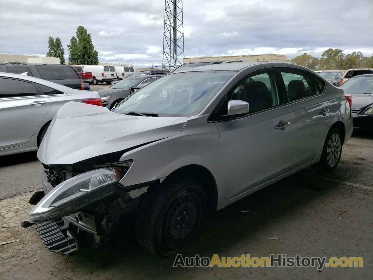 2016 NISSAN SENTRA S, 3N1AB7AP2GY318689