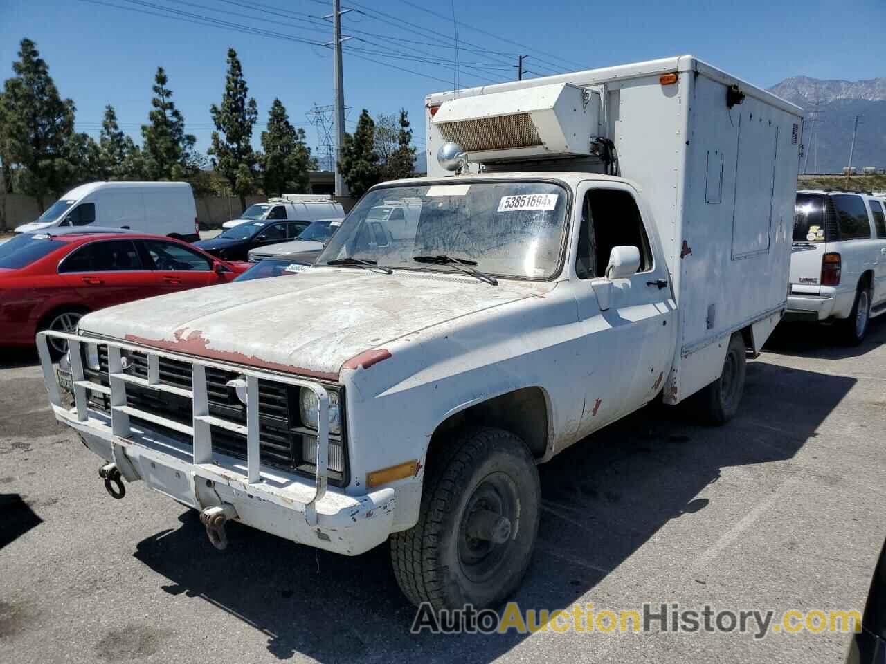 CHEVROLET D30 MILITARY POSTAL UNIT, 1GCHD34J9EF338559