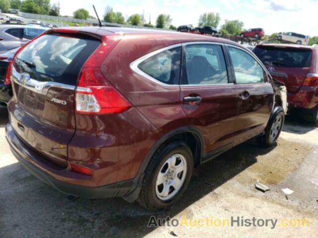 HONDA CRV LX, 5J6RM4H37FL023794