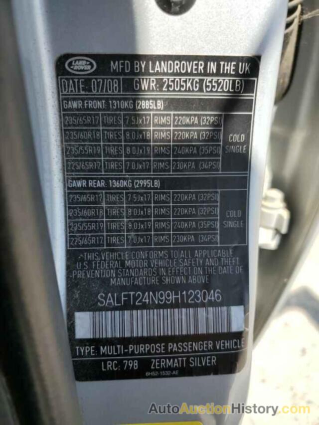 LAND ROVER LR2 HSE TECHNOLOGY, SALFT24N99H123046