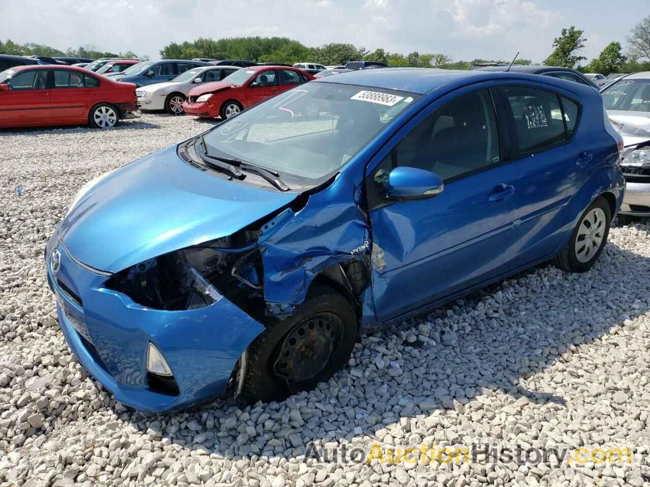 2013 TOYOTA PRIUS, JTDKDTB30D1534265